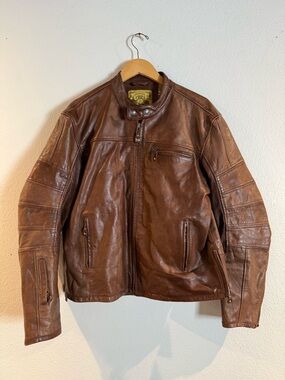 Roland Sands Ronin CE Leather Jacket - Classic Biker Style